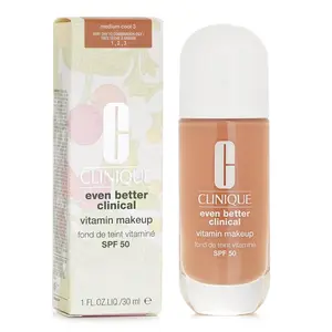Clinque Even Better Clinical Vitamin MakeUp Foundation SPF 50 - # 3 Medium Cool