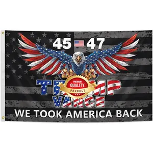 60in x 40in Tapestry Trump 45th 47th President Flag  Foot WE TOOK AMERICA BACK Outdoor Courtyard Porch Decoration Bannerfunny tapestry poster  home decor banner wall art bedroom accessories hanging gift
