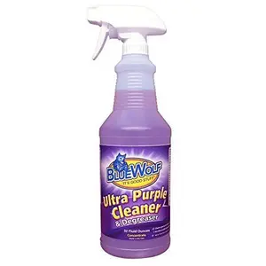 212 MAIN BW-PQ Ultra Purple Greasy Cleaning Spray, Heavy-Duty Cleaner & Degreaser, 32 fl oz Home Cleaning Product for Household Appliances