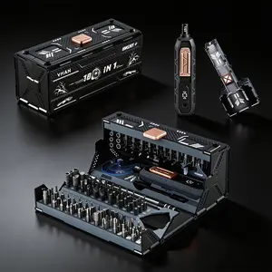 180-In-1 Precision Screwdriver Set, Professional Hard Core Manual Tool Kit, Trendy Desktop Tool for Business & Home Use, Ideal Gift Choice