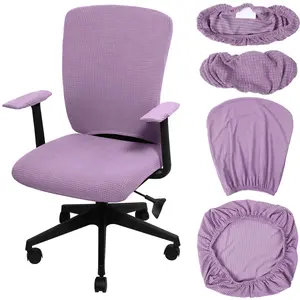 Office Chair Covers for Office Desk Chairs, Super Stretchy, Easy to Assemble. Only Seat Covers, Not Chair