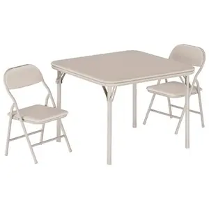 GAOMON Folding Table and Chairs Set, Boys and Girls Activity Table and Chairs Set for Dining Room,Daycare,Classrooms