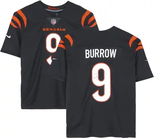 Joe Burrow Cincinnati Bengals Autographed Black Limited Jersey - Fanatics Authentic Certified