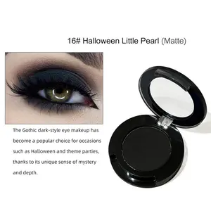 Multi use monochrome eye shadow, super multi color options, come and choose the eye shadow that makes you excited. Fine glitter, pearlescent, matte, waterproof, everyday, versatile, create attractive eye makeup, a must have gift for Halloween