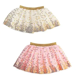 Gold Sequin Tutus in  and Pink from Mud Pie