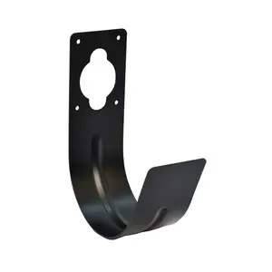 Metal Spigot Hose Hanger, Black Color, Holds Up to 100 Feet, Ideal for Metal Spigots