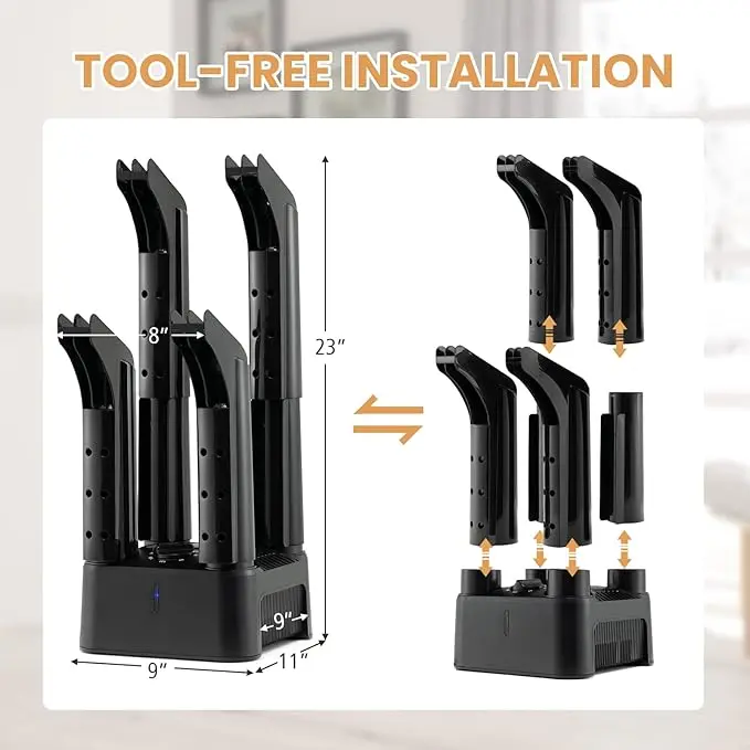 4-Shoe, 200W, with Timer