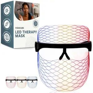Lifepro Led Face Mask Light Therapy for Face, Portable Light Therapy Mask