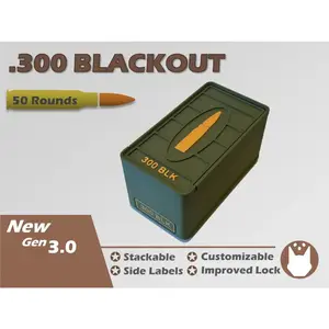 Ammo Box 300 BLK 300 Blackout 50 Round