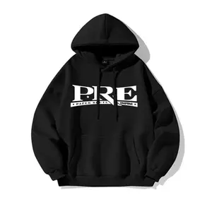 Men's Printed Hoodie - A soft cotton blend pullover with spacious kangaroo pockets and wool lining, making it a must-have thoughtful holiday gift for him in winterRAIMENTRY