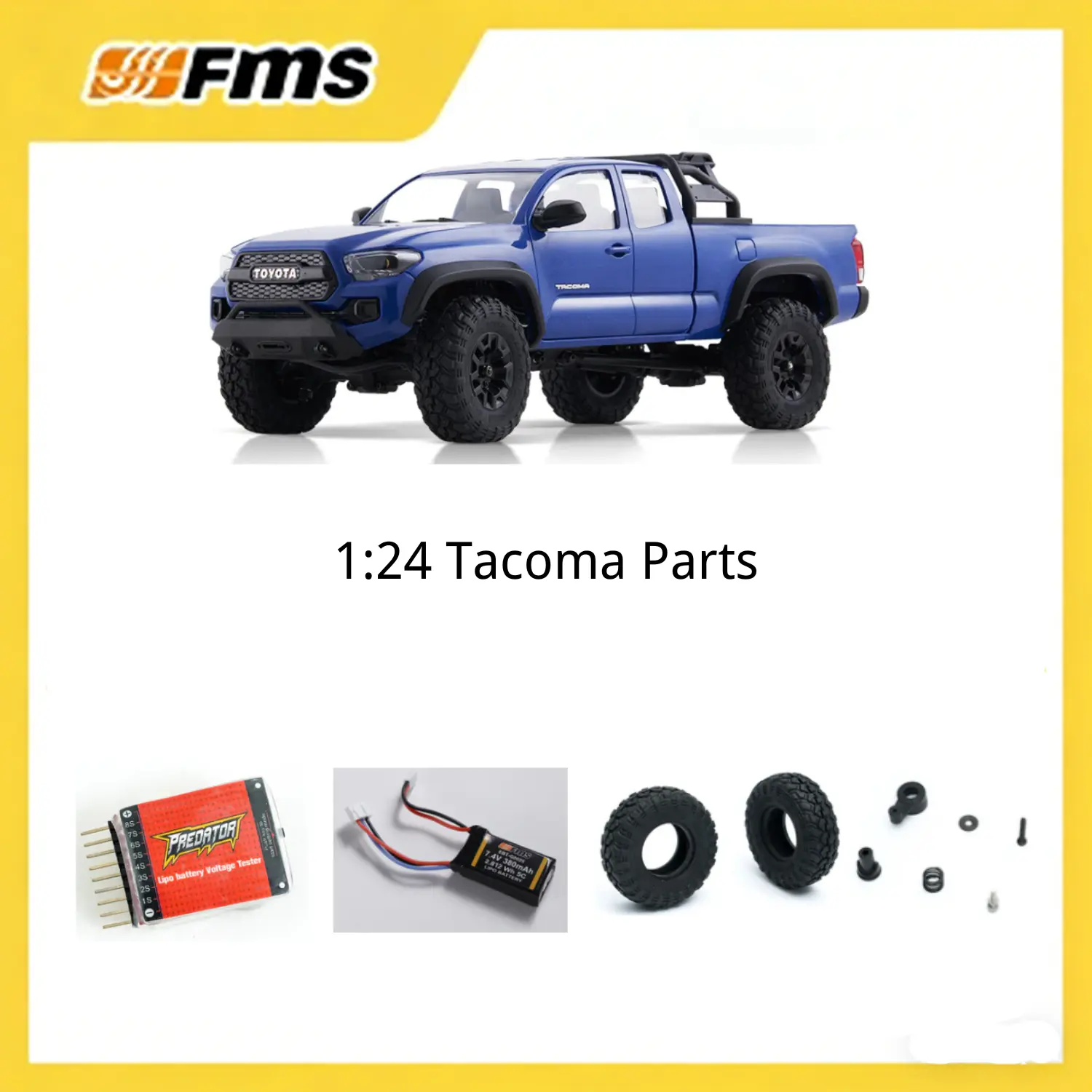 FCX24M Toyota Tacoma Parts (Not a car)