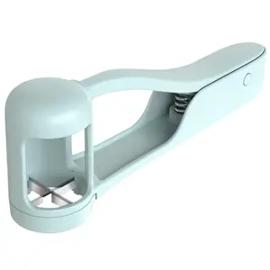 LUVAN Summervibes Children's Safe Stainless Steel Grape Slicer - Kitchen Fruit Slicer for Grapes, Cherry Tomatoes, Strawberries (Quick-Cutting Utensil) baby fruit slicer