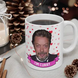 Tim Curry  Gift, 11oz and 15oz Coffee/Tea , Tim Curry Ceramic Mug, Cool Funny Tim Curry  #207