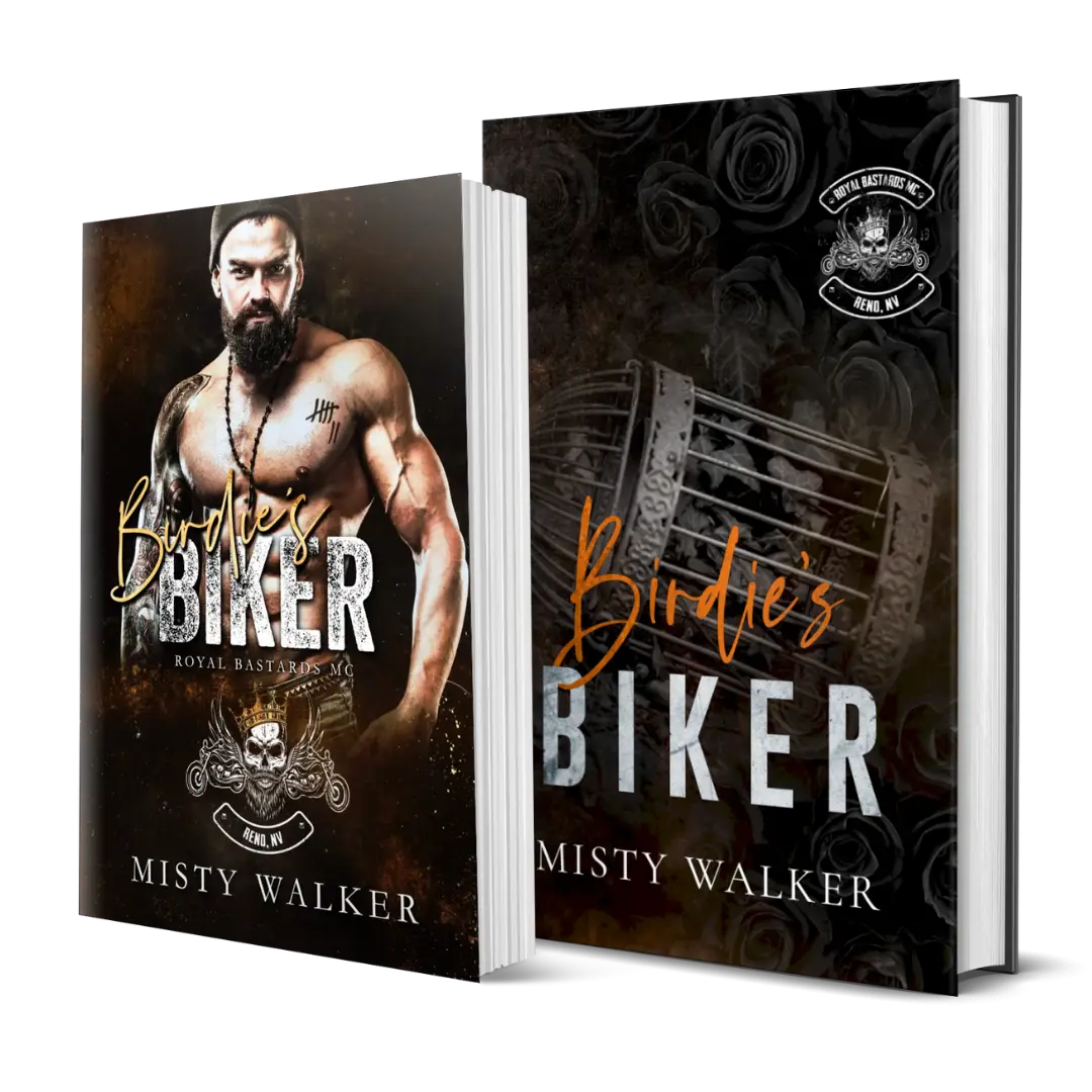 Birdie's Biker Signed Regular Edition by Misty Walker: Enemies to Lovers, Age Gap, Dark MC Romance