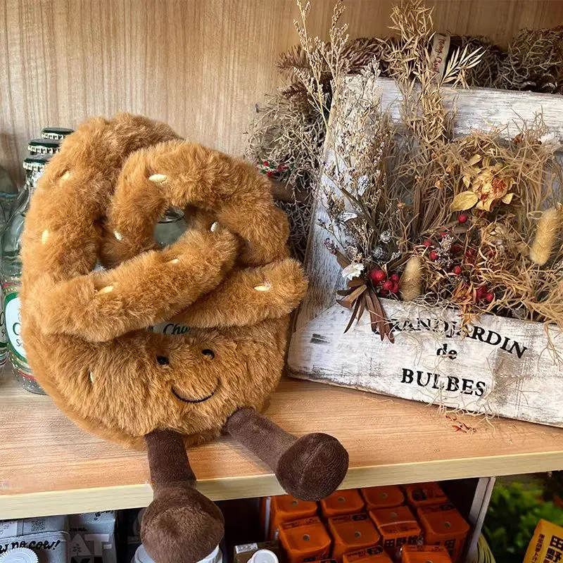 Bread Toast Doll Plush Toy Sleeping Pillow for Living Room Decorative Arrangement Birthday Gift Soft and Cute Design