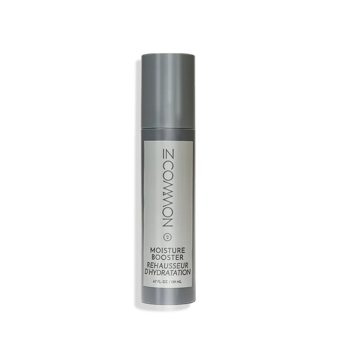 IN COMMON Moisture Booster | Keratin & Plant Oils Hair Formula | Hydrates, Smooths, Adds Shine, Reduces Frizz & Strengthens – Vegan, Alcohol & Sulfate Free
