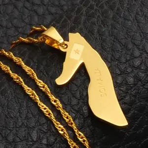 18K Gold Plated Somalia Necklace