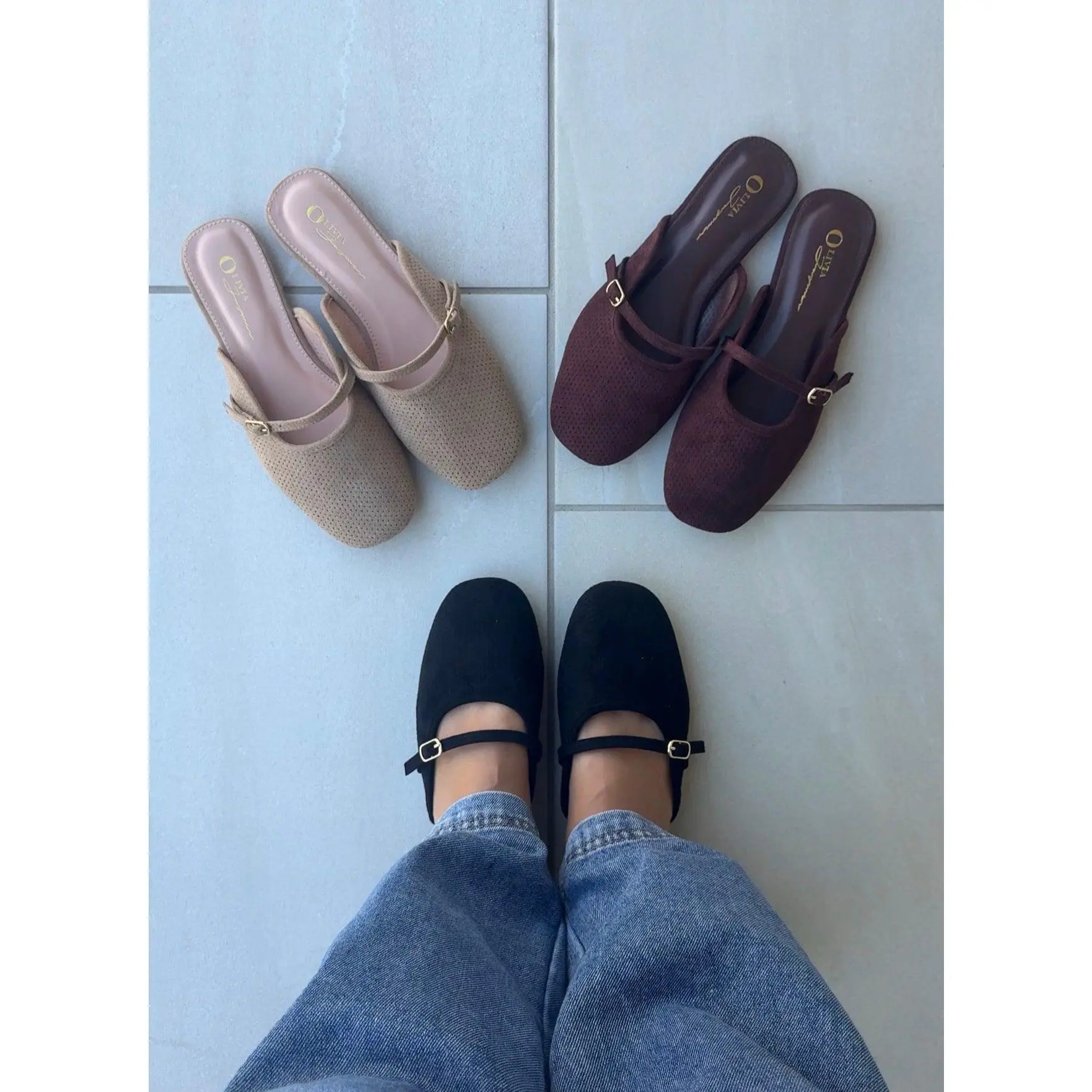 Patrick Slip On Suede Ballet Flat