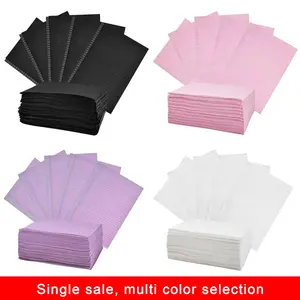 Disposable Table Mat for Nail Art & Tattoo, 25/50pcs Single Item Packaging 3 Layer Waterproof & Absorbent Nail Art Table Pad, Tattoo Cleaning Pad, Manicure Supplies, Absorbency, Convenience