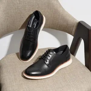 Brown Dress Shoes  for Men Formal Lace Up Casual Dress Shoes for Men Oxfords Shoes Boy Footwear doc marten  oxfords