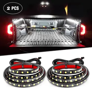 Nilight 60-Inch Super Bright Outdoor Waterproof LED Bed Light Strip, 2PCS for Automotive & Motorcycle Decorative Use, Led Outdoor Waterproof, Super Bright Led,summervibes