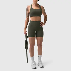 W029. LYCRA® 3-in-1 Biker Short - Olive