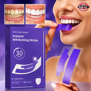 KinoLuxe Co - Whitening Strips, Peroxide-Free Enamel Safe Teeth Whitening, 7/21 Gentle Sessions for Sensitive Teeth, Effective Brightening without Irritation | Whitening without the ouch pain