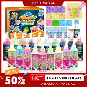 【Deals For You Days】TIMETOME Magic Water Elf Toy Kit,Aqua Fairy Water Gel kit, Teach children color coordination ,Water Pets, Birthday Gifts，Pool Toys on Sale