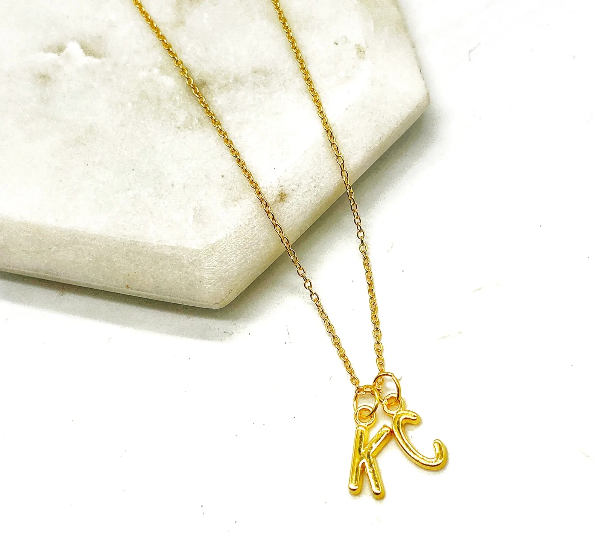 Gold KC Necklace