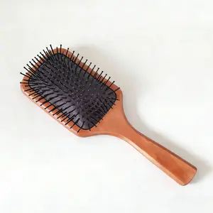 FADUIIO Natural Wooden Paddle Hair Brush Air Cushion Scalp Massage Detangling BrushFADUIIO Natural Wooden Paddle Hair Brush Air Cushion Scalp Massage Detangling Brush