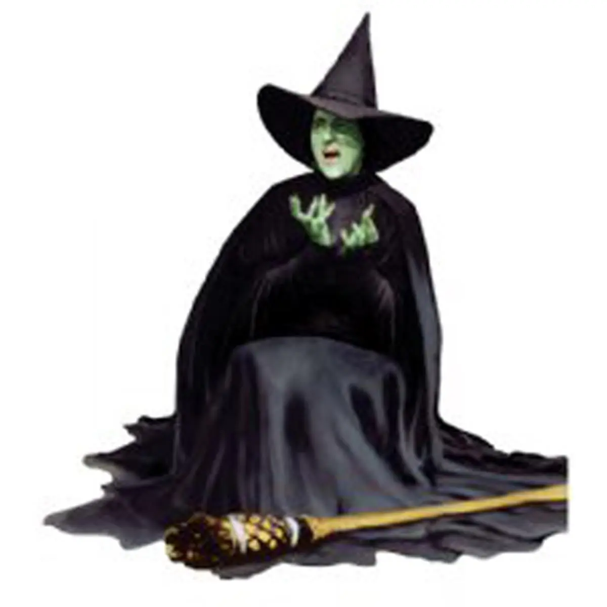 Advanced Graphics Wizard of Oz 570 Melting Witch 52 in Life-Size Cardboard Cutout, Solid Stand-Up, Decorative Wall Mount, Home Decor for Room, Party Use