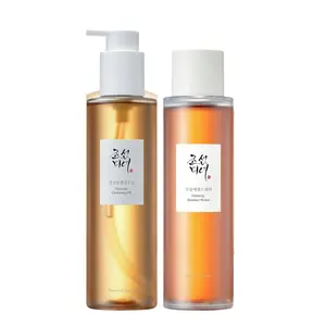 Beauty of Joseon Ginseng Duo – Cleansing Oil 210ml & Essence Water Toner 150ml for Hydrating & Brightening Cleanser Korean