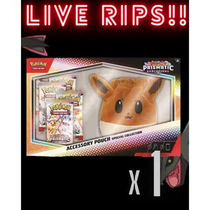 Prismatic Evolutions Accessory Pouch Special Collection