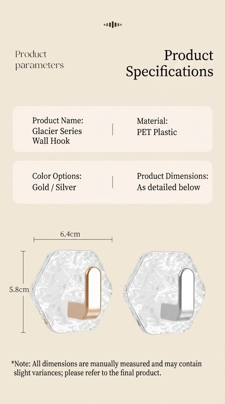 Self-Adhesive Hooks 10/20 Pack Hexagonal Ripple Design Heavy Duty Sticky Hooks Waterproof Rustproof for Bathroom Kitchen Keys Towels Coats Household Storage Organiser Easy Installation Self-Adhesive Hooks 10/20 Pack Hexagonal Ripple Design Heavy Duty Sticky Hooks Waterproof Rustproof for Bathroom Kitchen Keys Towels Coats Household Storage Organiser Easy Installation