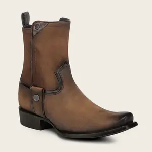 Botin Cuadra Urbano Vintage Miel CC210
