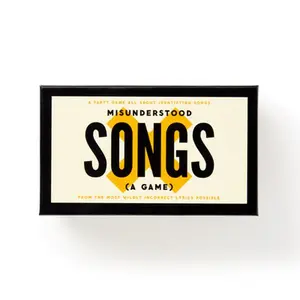 Misunderstood Songs Game -- Brass Monkey, Game