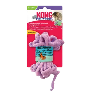 Interactive KONG Pull-A-Partz Yarnz Cat Toy – Perfect for Playful Cats