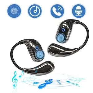 Wireless Earbuds Sport Bluetooth 5.4 Headphones Earbuds With Ear Hooks 2026 New Bluetooth Earbuds Noise Canceling Over-Ear Buds with Earhooks, IP65 Waterproof Earphones for Workout/Running/Gym