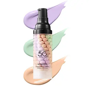 Viral 3‑in‑1 SPF50 Color Correcting Primer, Pore Blur Oil Control Brightening Base, Spring Glow Easter Mother’s Day Must‑Have Gift