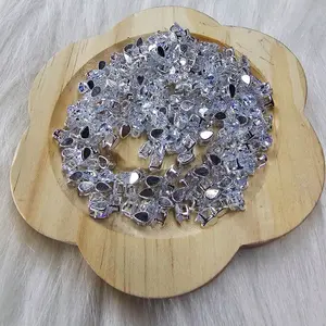 50 pcs Teardrop Zircon Beads For Jewelry Making