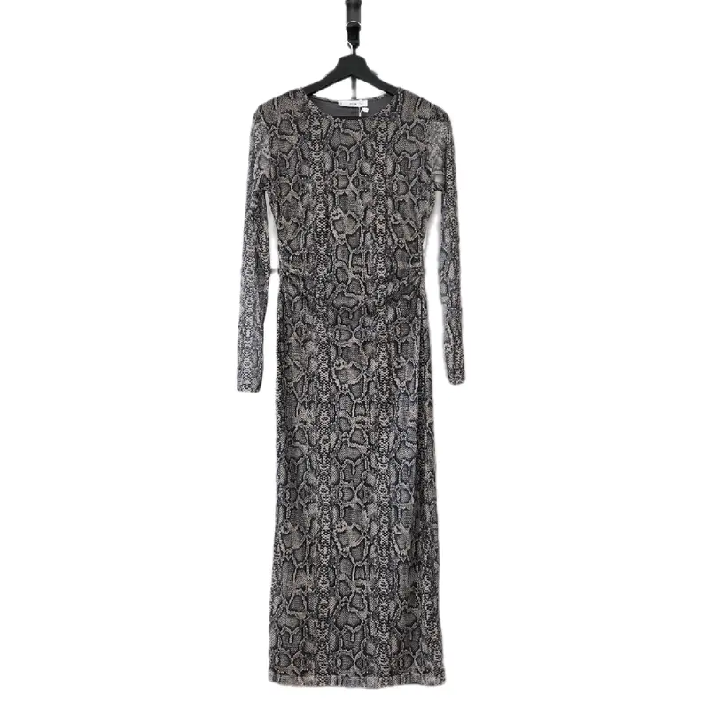 knee length dresses for ladies TIERED Maxi Dress in Mango – Faroshah main image 1