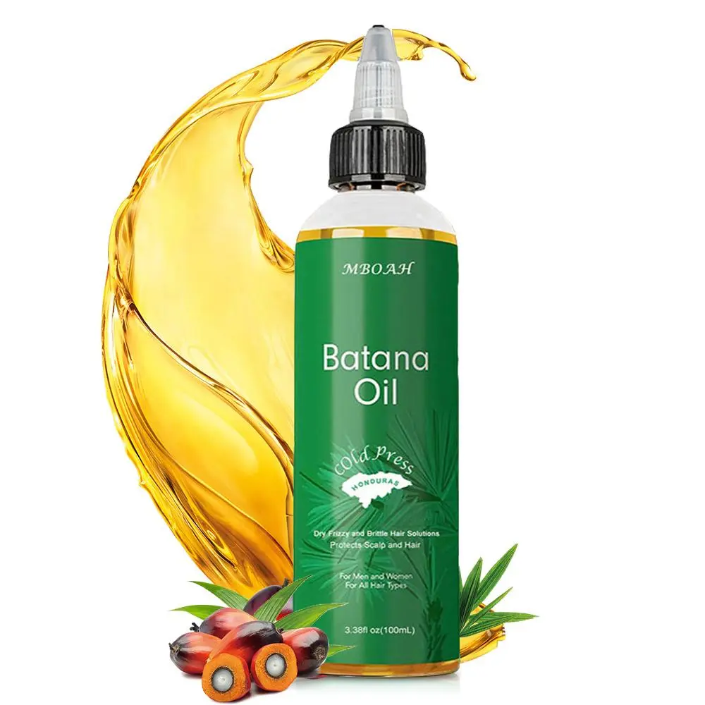 Batana Oil, Pure Batana Hair Care Oil from Honduras, Natural Haircare, Hair care product, Nourishing Hair Treatment, Moisturizing Hair Growth Oil, Hydrating Hair Oils for Dry, Frizzy Hair, Nourishes Scalp and Hair Roots, Winter Hair Care