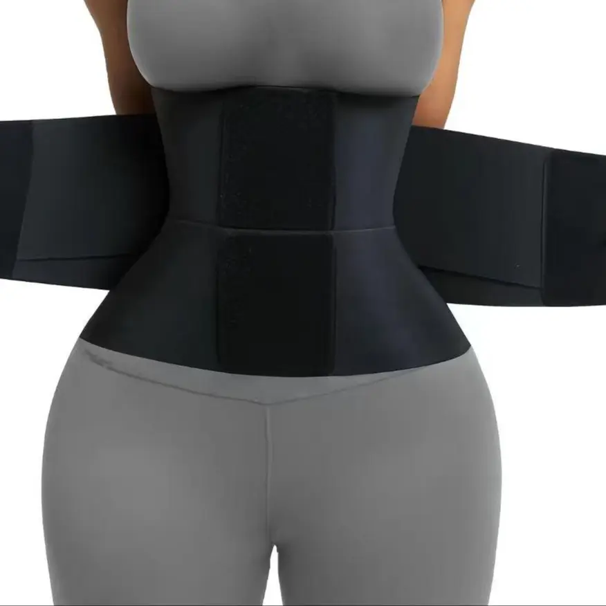 Compression Elastic Fitness Waist Support Belt, Sports & Daily Use Waist Belt for Body Care