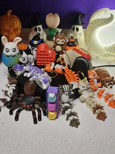 Live build a box 3d printed items
