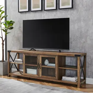 Metal X TV Stand