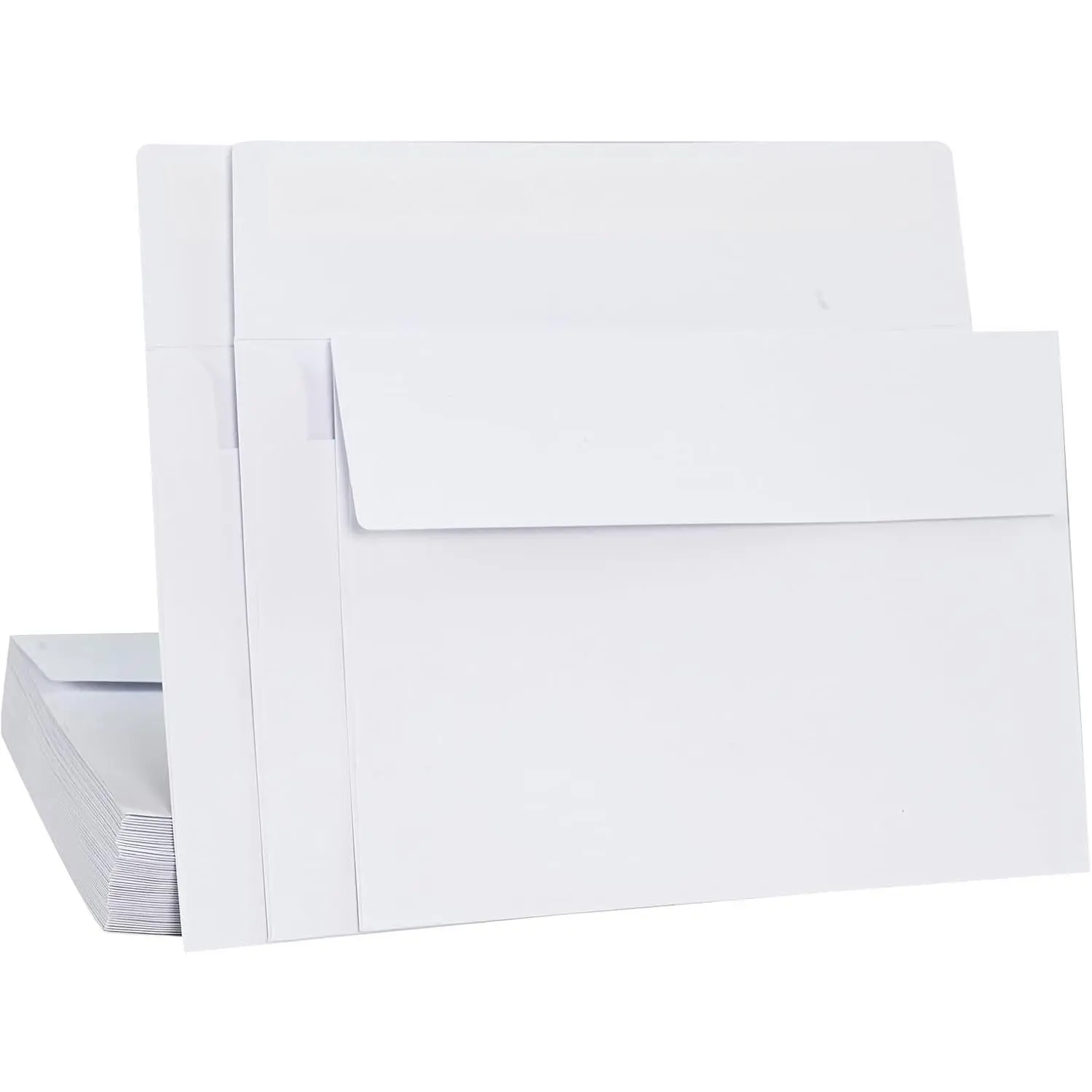 50 Packs 4x6 Envelopes, Self Seal Envelopes for Weddings, Invitations, Greeting Cards - Ideal for Event Planners, DIY Crafters & Party Hosts