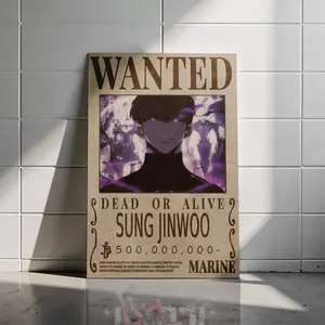 Wanted Bounty Poster Personalized, OP Inspired Custom Name Reward Print, Anime Wall Art Aesthetic Room Decor, Cuadro Anime Personalizado No Framed