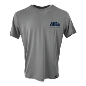 THE 615 HOUSE - Local Legend T-Shirt: Solid Grey