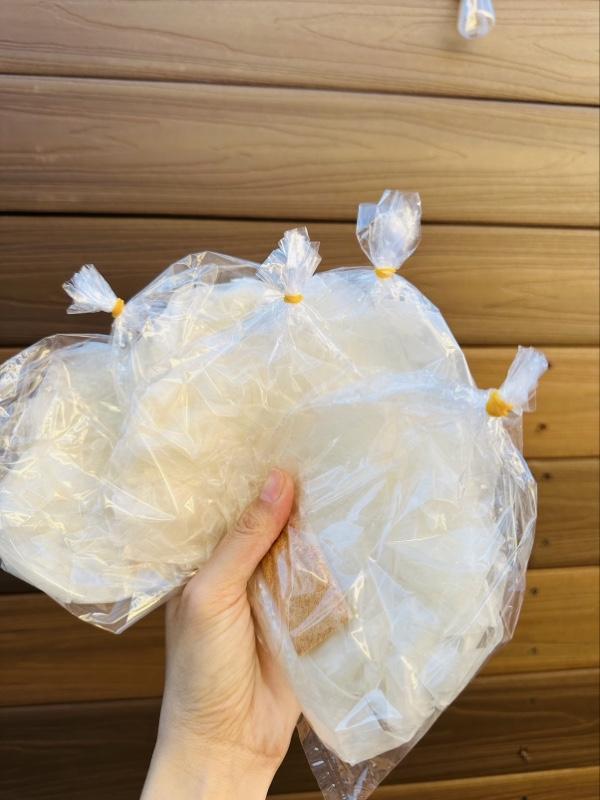 Xâu 5 bịch bánh tráng muối Tây Ninh– Rice Paper Snack with salt (5 Packs)