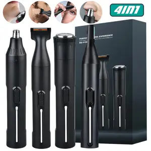 Men's 4-in-1 Electric Shaver & Trimmer RQ-9199 - Black Beauty & Personal Care Appliance